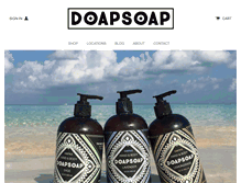 Tablet Screenshot of doapsoap.com
